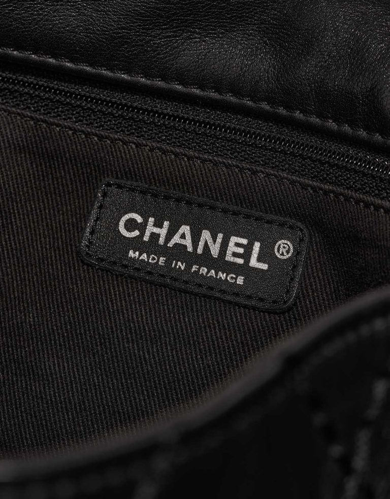 Chanel Timeless Flap Bag Maxi Lamb Black Logo | Sell your designer bag