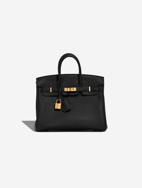 Hermès Birkin 25 Togo Black  Front | Sell your designer bag