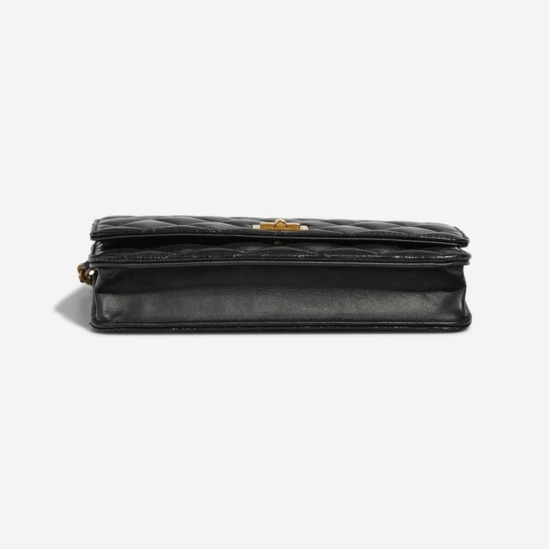 Chanel 2.55 Reissue Wallet On Chain Patent Black | Sell your designer bag