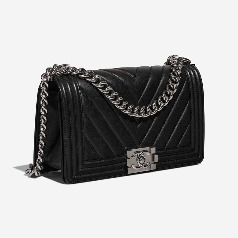 Chanel Boy Old Medium Lamb Black | Sell your designer bag