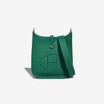 Hermès Evelyne 16 Taurillon Clémence Vert Vertigo Front | Sell your designer bag