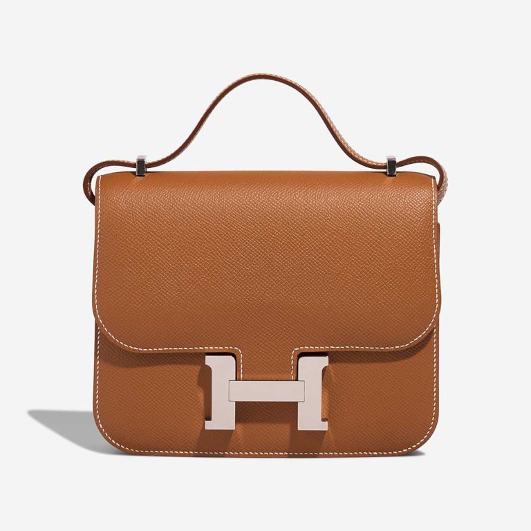 Hermès Constance 18 Epsom Gold Front | Sell your designer bag