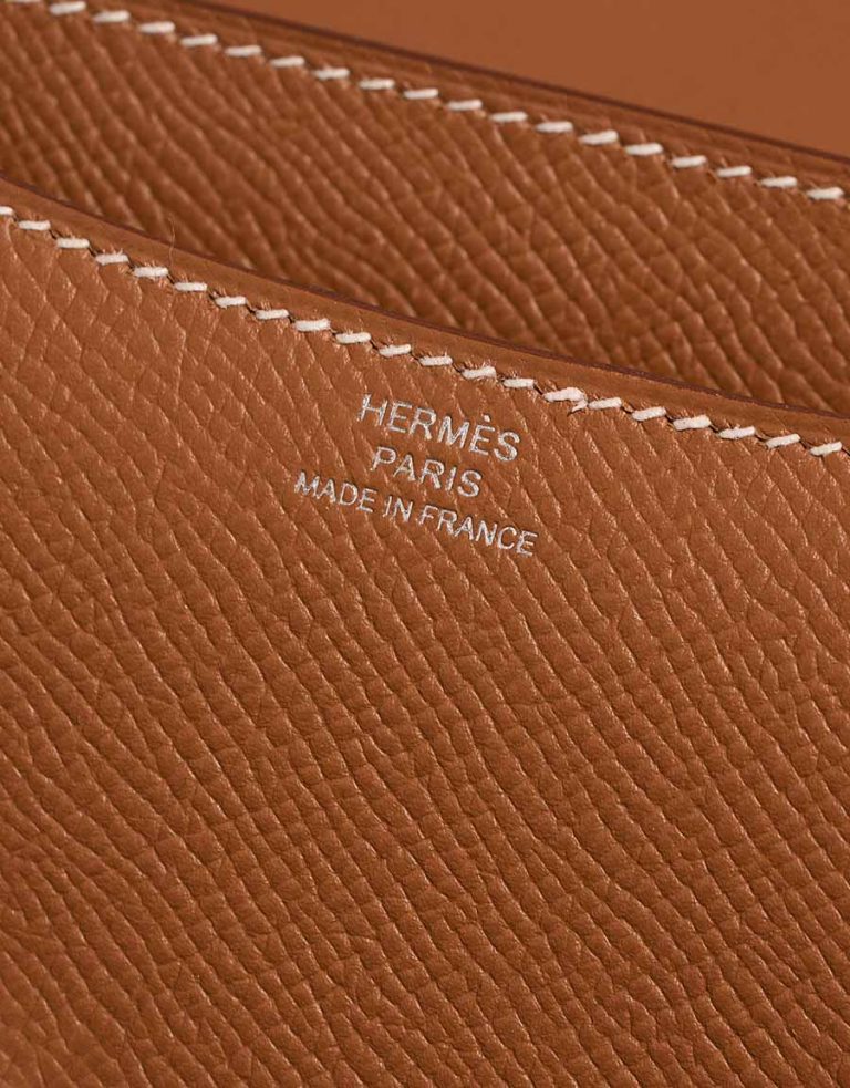 Pre-owned Hermès bag Constance 18 Epsom Gold Gold | Sell your designer bag on Saclab.com