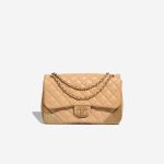 Chanel Timeless Medium Lamb Beige Front | Sell your designer bag