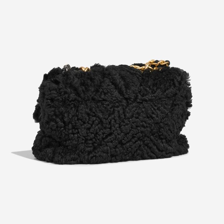 Chanel 19 Flap Bag Large Shearling Black | Sell your designer bag
