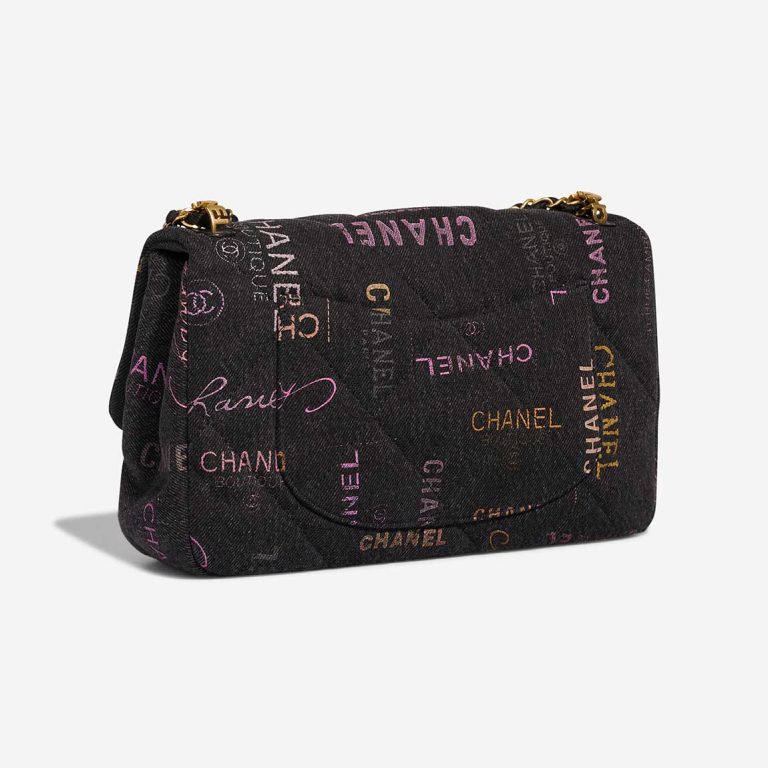 Chanel Timeless Medium Fabric / Denim Multicolour | Sell your designer bag