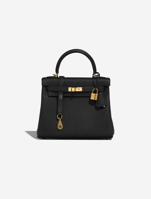 Hermès Kelly 25 Togo Black Front | Sell your designer bag