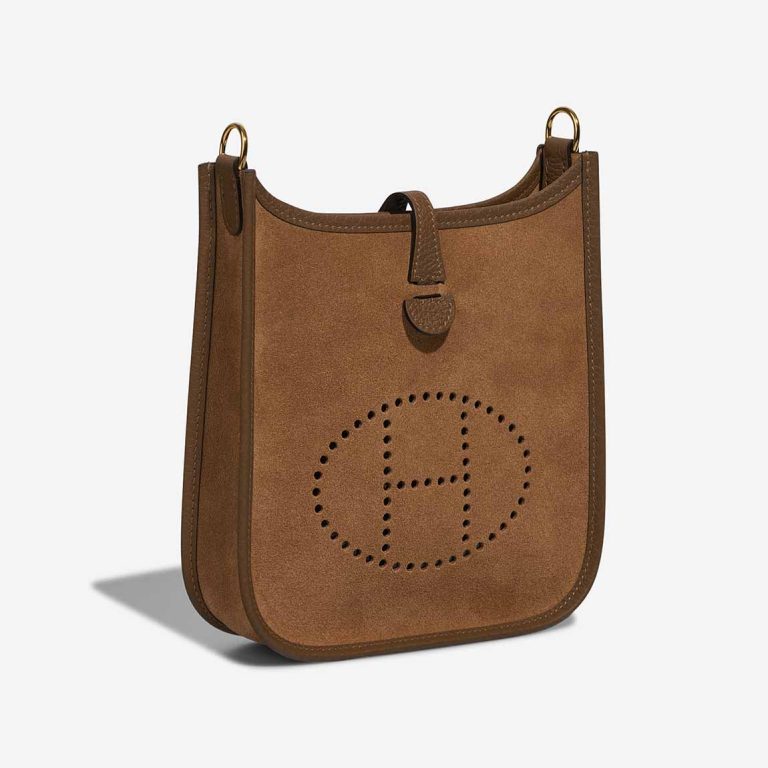 Hermès Evelyne 16 Clémence / Veau Grizzly / Wooly Gold / Alezan / Chamois | Sell your designer bag