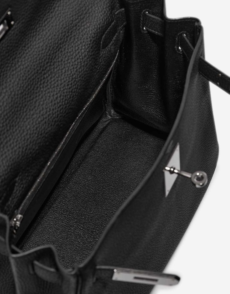 Hermès Kelly 28 Togo Black  Inside | Sell your designer bag