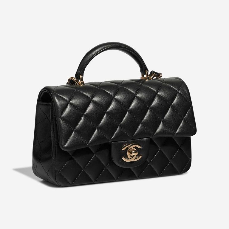 Chanel Timeless Mini Rectangular Lamb Black | Sell your designer bag