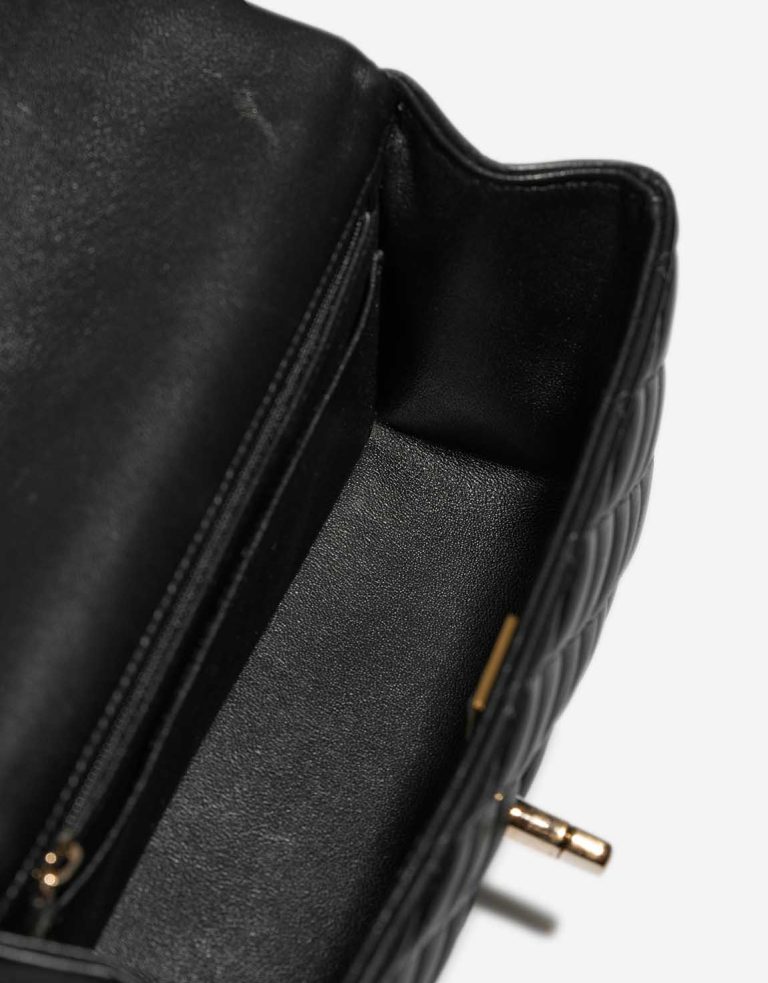 Chanel Timeless Mini Rectangular Lamb Black Inside | Sell your designer bag