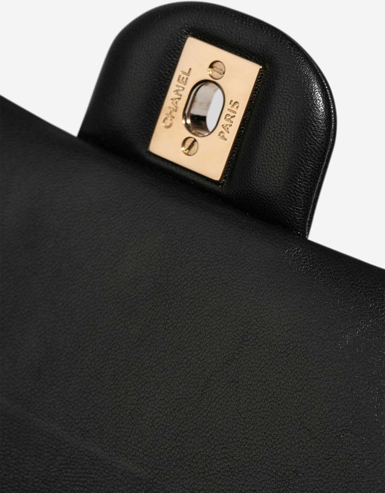 Chanel Timeless Mini Rectangular Lamb Black Signs of wear | Sell your designer bag