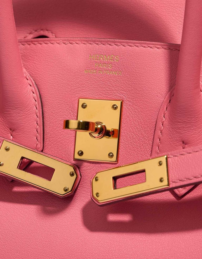 Hermès Birkin 25 Swift Rose Azalée Logo | Sell your designer bag