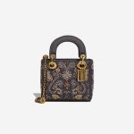 Dior Lady Mini Denim Blue Front | Sell your designer bag