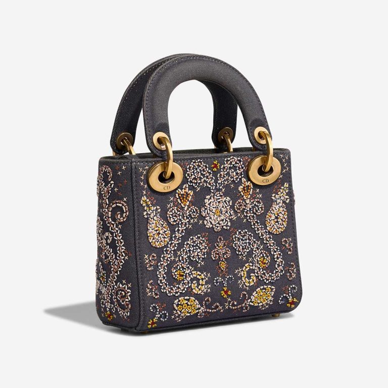 Dior Lady Mini Denim Blue | Sell your designer bag