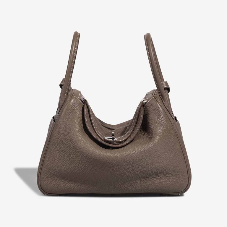 Hermès Lindy 30 Clémence Étoupe Front | Sell your designer bag