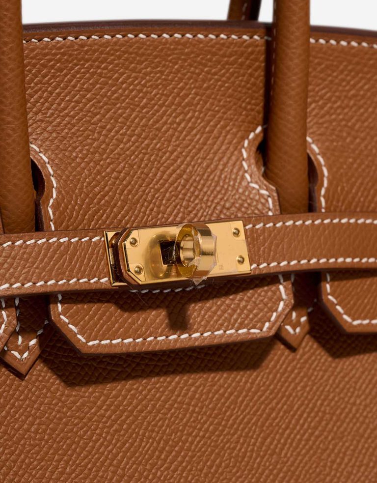 Hermès Birkin 25 Epsom Gold Closing System | Sell your designer bag