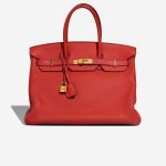 Hermès Birkin 35 Clémence Rouge Tomate Front | Sell your designer bag