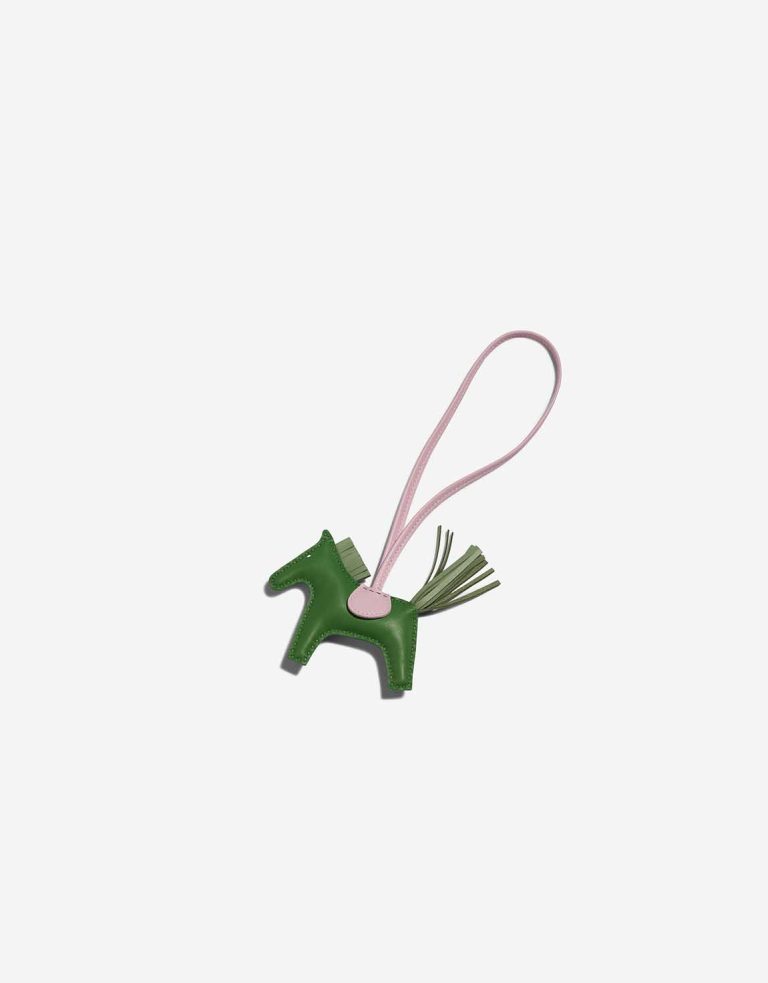 Hermès Rodéo PM Swift Vert Yucca / Mauve Sylvestre / Vert Criquet Front | Sell your designer bag