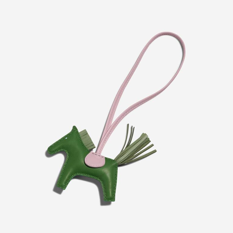 Hermès Rodéo PM Swift Vert Yucca / Mauve Sylvestre / Vert Criquet Front | Sell your designer bag