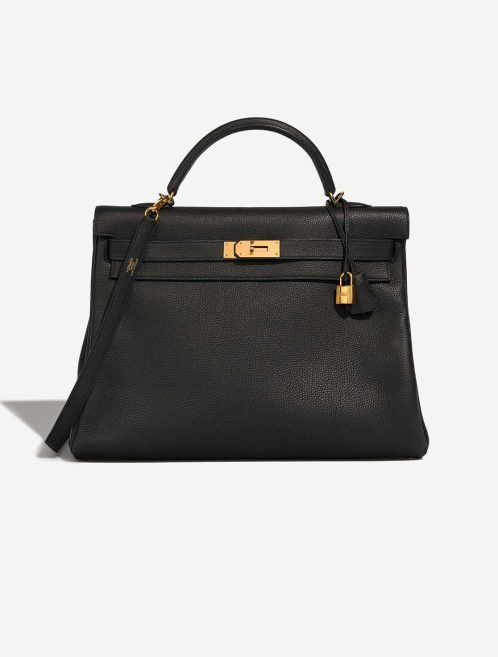 Hermès Kelly 40 Togo Black Front | Sell your designer bag