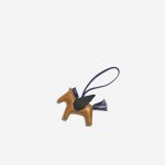 Hermès Rodéo Pegasus MM Milo Bleu Saphir / Black / Sésame Front | Sell your designer bag
