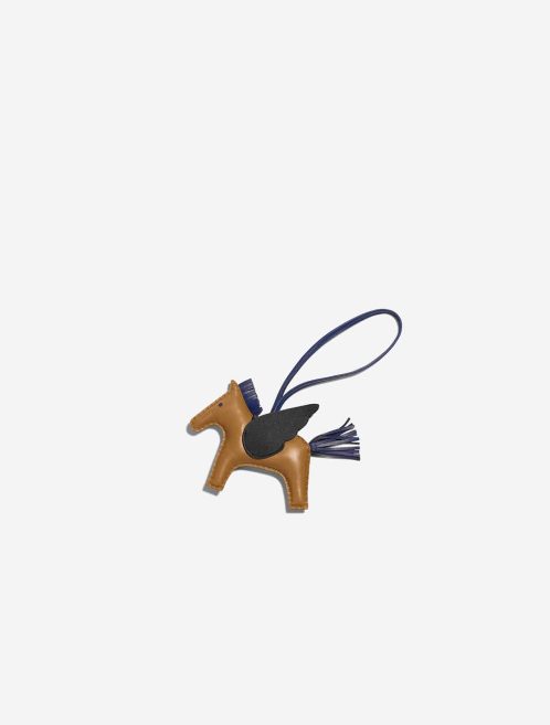Hermès Rodéo Pegasus MM Milo Bleu Saphir / Black / Sésame Front | Sell your designer bag