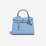 Hermès Kelly 25 Epsom Bleu Céleste Front | Sell your designer bag