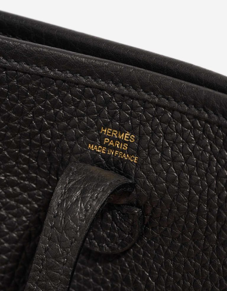 Hermès Evelyne 16 Taurillon Clémence Black Logo | Sell your designer bag
