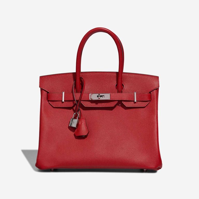 Hermès Birkin 30 Epsom Rouge Casaque Front | Sell your designer bag