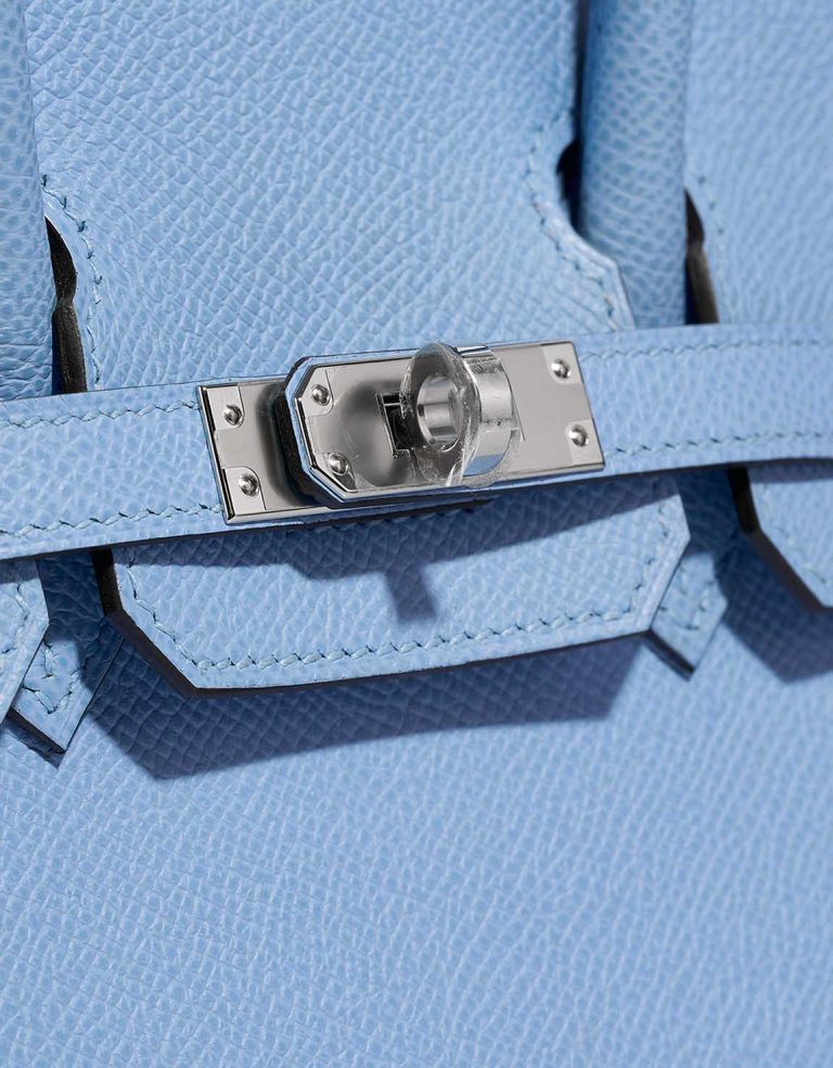 Hermès Birkin 25 Epsom Bleu Céleste Closing System | Sell your designer bag