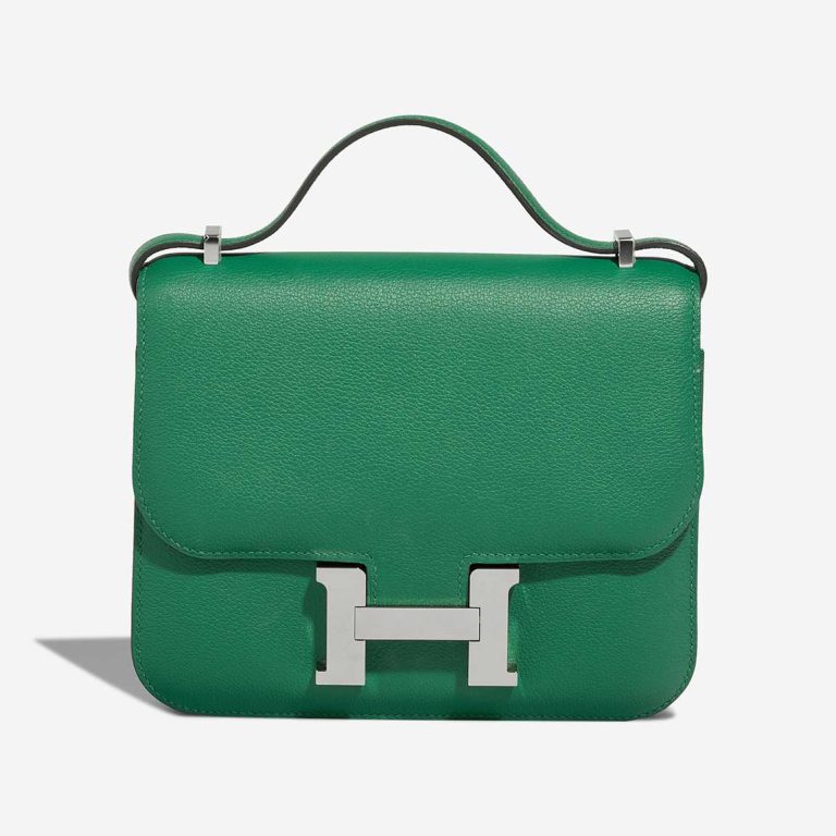 Hermès Constance 18 Evercolor Vert Jade Front | Sell your designer bag