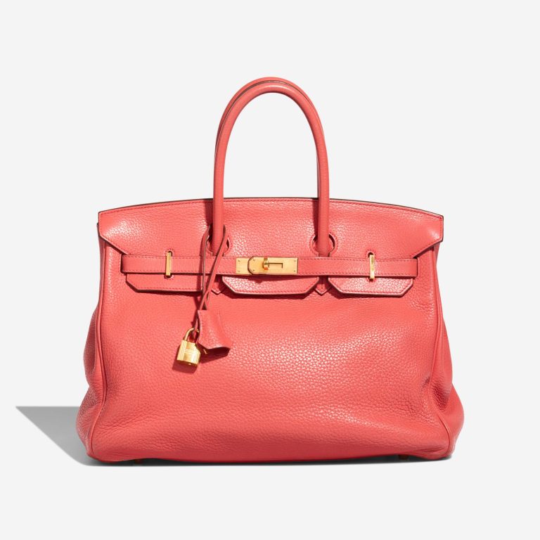 Hermès Birkin 35 Clémence Rouge Duchesse Front | Sell your designer bag
