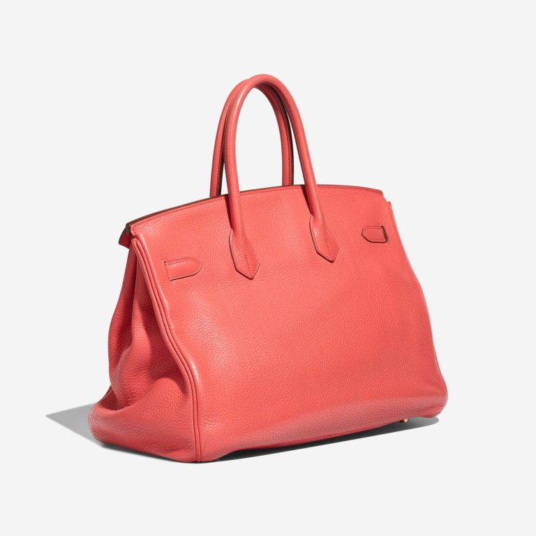 Hermès Birkin 35 Clémence Rouge Duchesse Side Back | Sell your designer bag