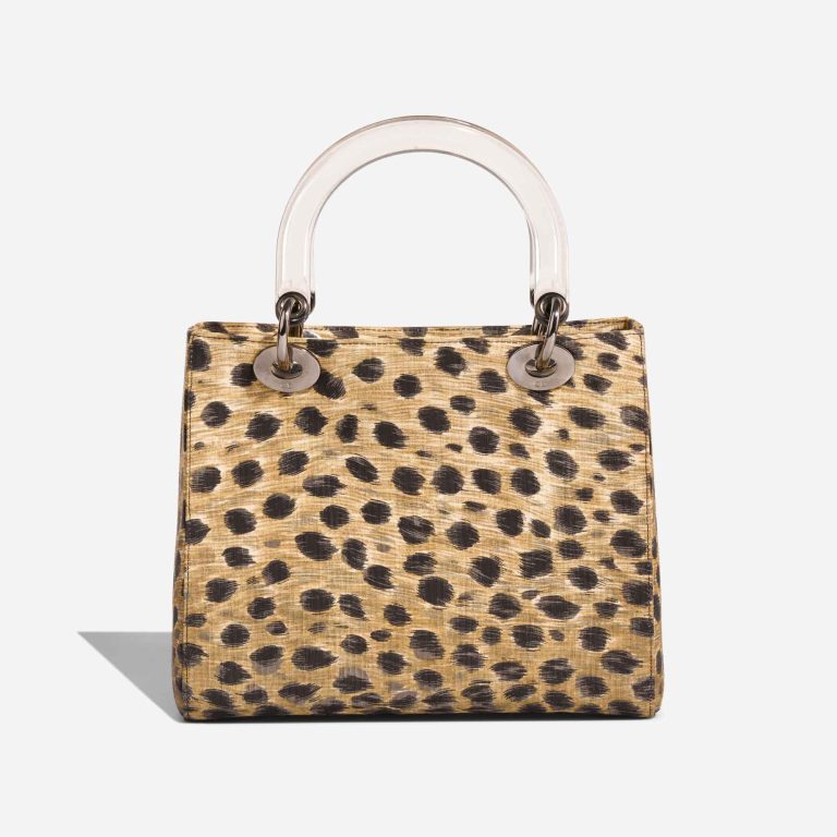 Dior Lady Medium Canvas Black / Brown | Vendez votre sac de créateur