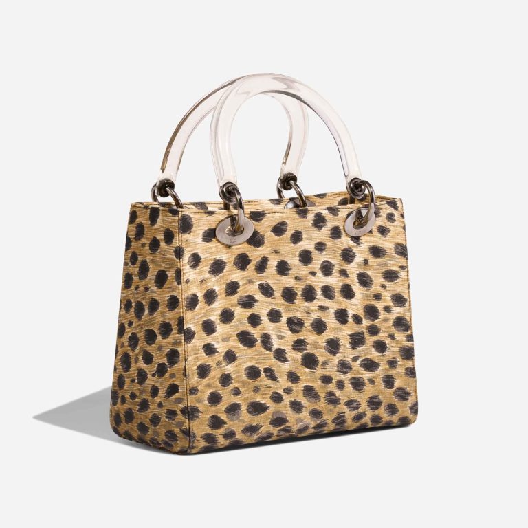 Dior Lady Medium Canvas Black / Brown | Vendez votre sac de créateur
