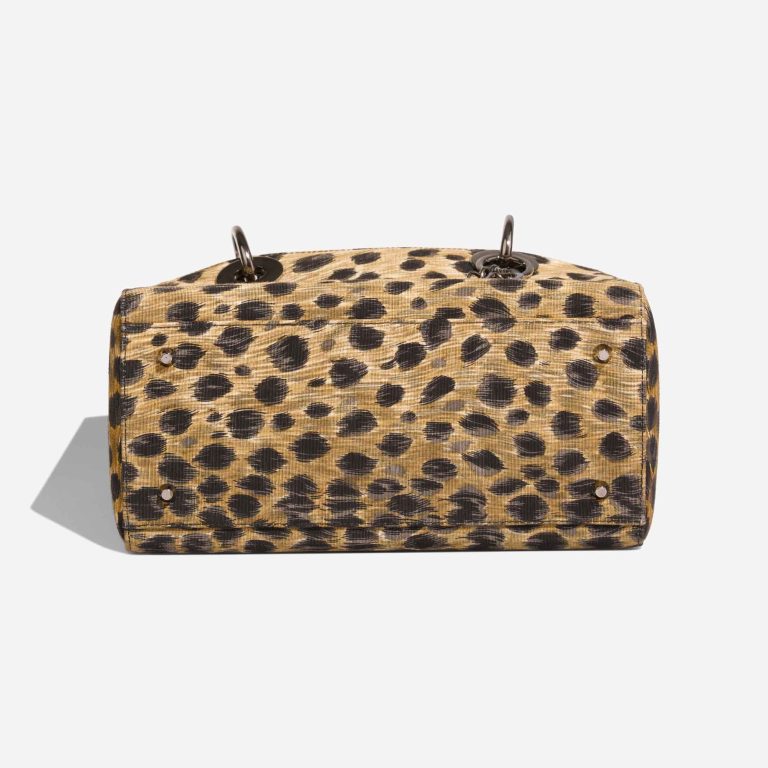 Dior Lady Medium Canvas Black / Brown | Vendez votre sac de créateur