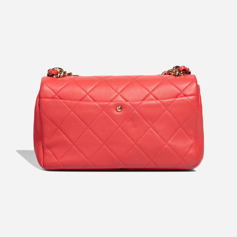 Chanel Timeless Medium Lamb Coral Red | Sell your designer bag