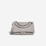 Chanel Timeless Medium Calf / Studs Silver Front | Sell your designer bag