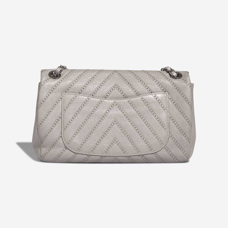 Chanel Timeless Medium Calf / Studs Silver | Sell your designer bag