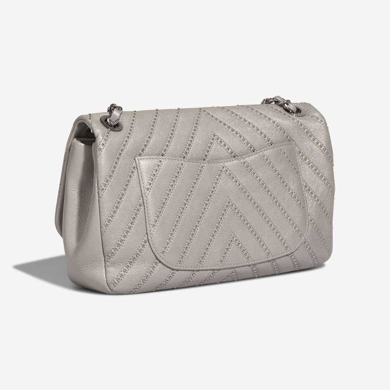 Chanel Timeless Medium Calf / Studs Silver | Sell your designer bag