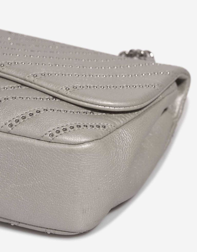 Chanel Timeless Medium Calf / Studs Silver Signs of wear | Sell your designer bag