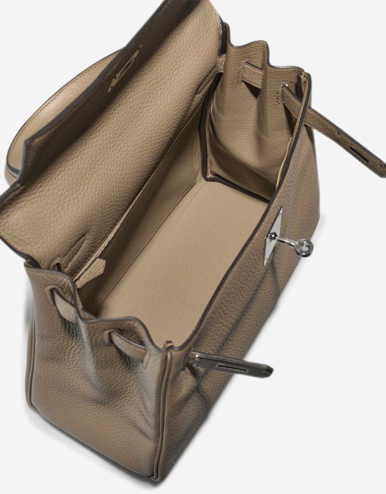 Hermès Kelly 28 Taurillon Clémence Beige Marfa Inside | Sell your designer bag