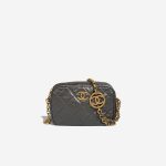 Chanel Camera Bag Small Lamb Grey Front | Sell your designer bag