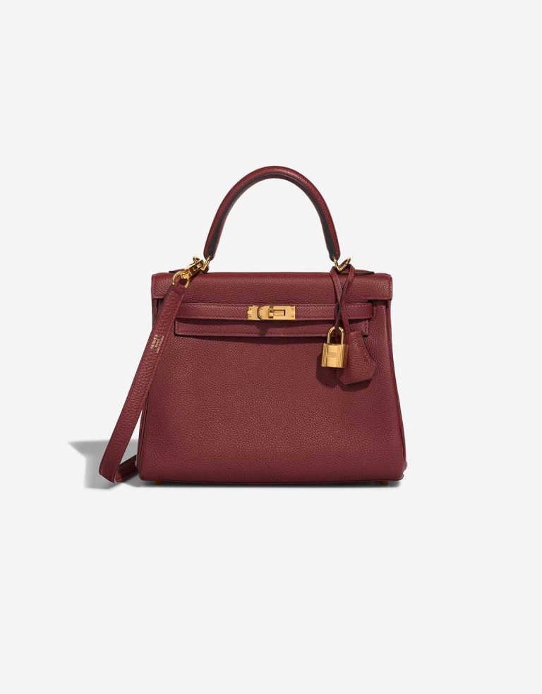Hermès Kelly 25 Togo Rouge H Front | Sell your designer bag