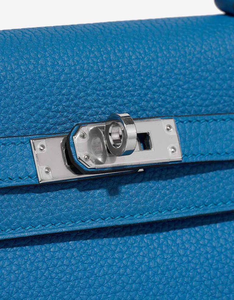Hermès Kelly 25 Togo Bleu Zanzibar Closing System | Sell your designer bag