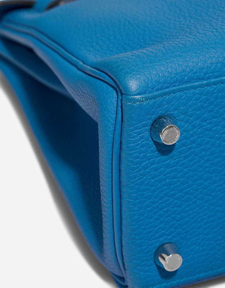 Hermès Kelly 25 Togo Bleu Zanzibar Signs of wear | Sell your designer bag