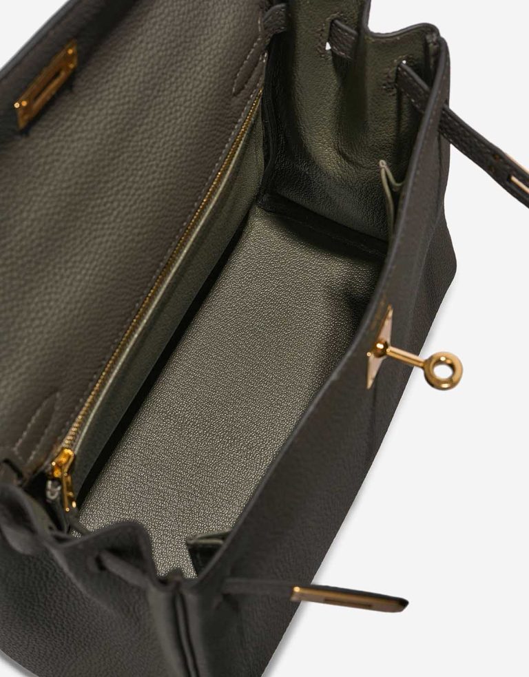 Hermès Kelly 25 Togo Vert de Gris Inside | Sell your designer bag