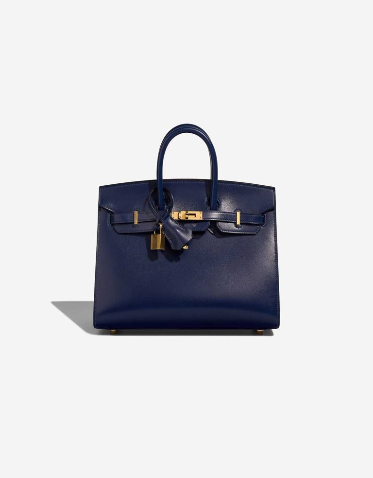 Hermès Birkin 25 Box Bleu Saphir Front | Sell your designer bag