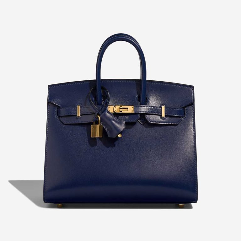 Hermès Birkin 25 Box Bleu Saphir Front | Sell your designer bag